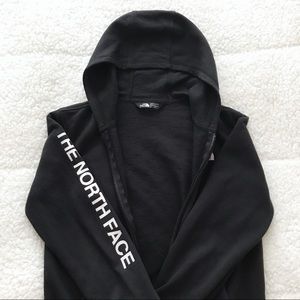 The North Face Kids Black Zip Hoodie Jacket Fleece